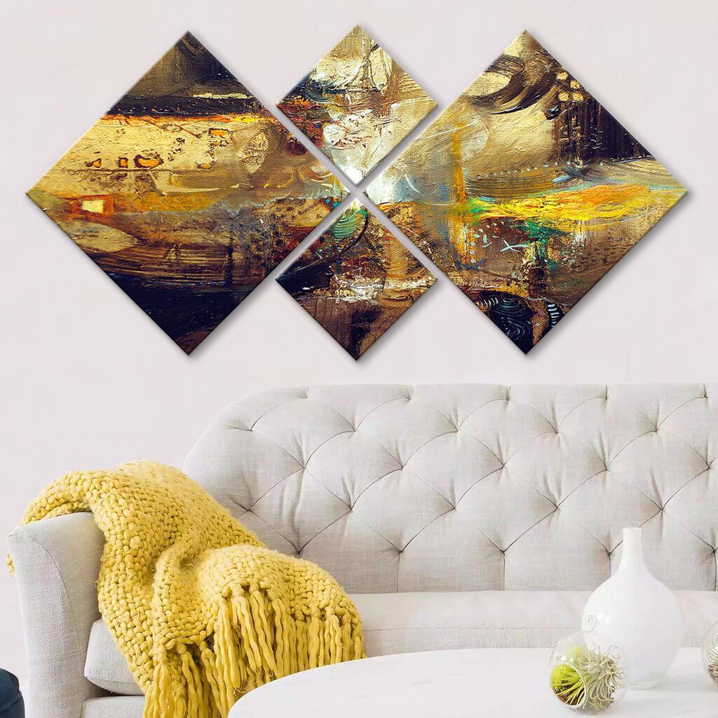 Wallity slika 4MDF770618758, 60x115 cm, 4 dijela