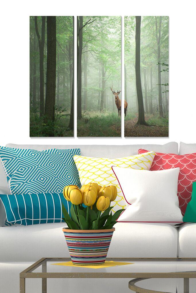 Wallity slika MDF1060377443, 70x50 cm, 3 dijela