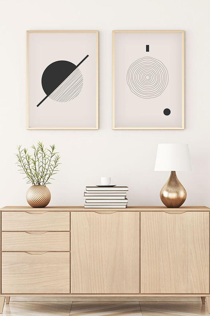 Wallity Uramljena slika Huhu85, 30x40 cm , 2 dijela