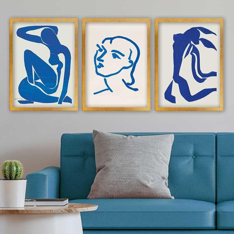 Wallity Uokvirena slika 3AC_UN024616_3545, 35x45 cm, 3 dijela