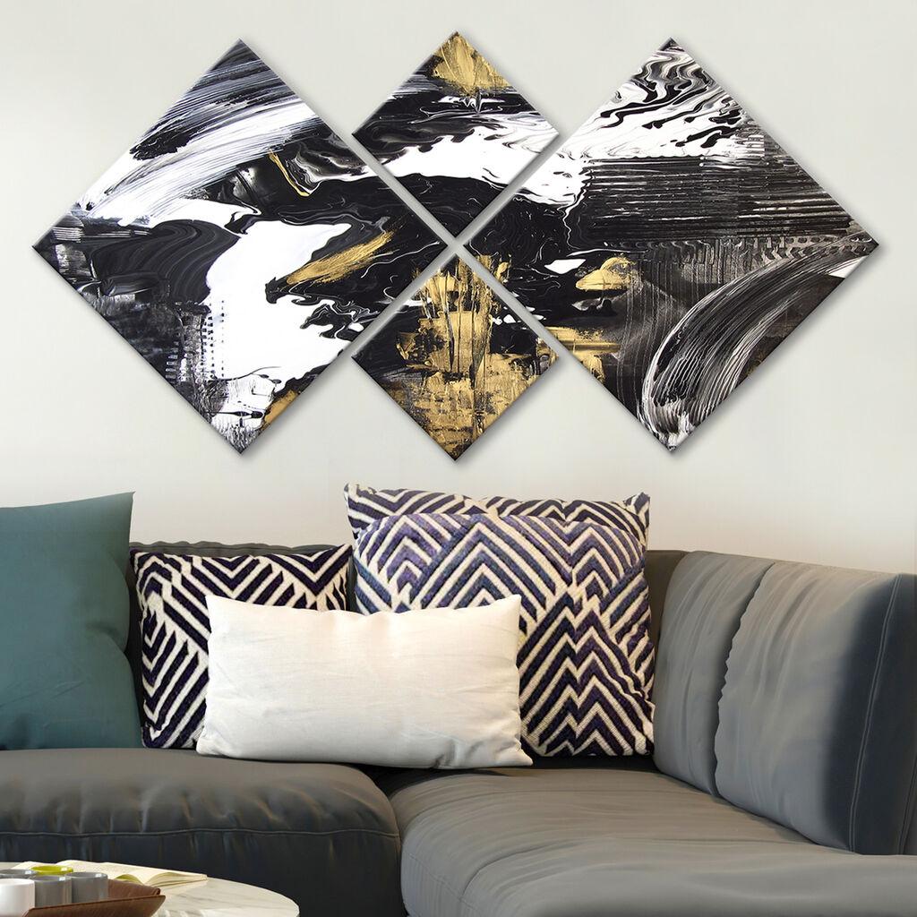 Wallity slika 4MDF556580221, 60x115 cm, 4 dijela