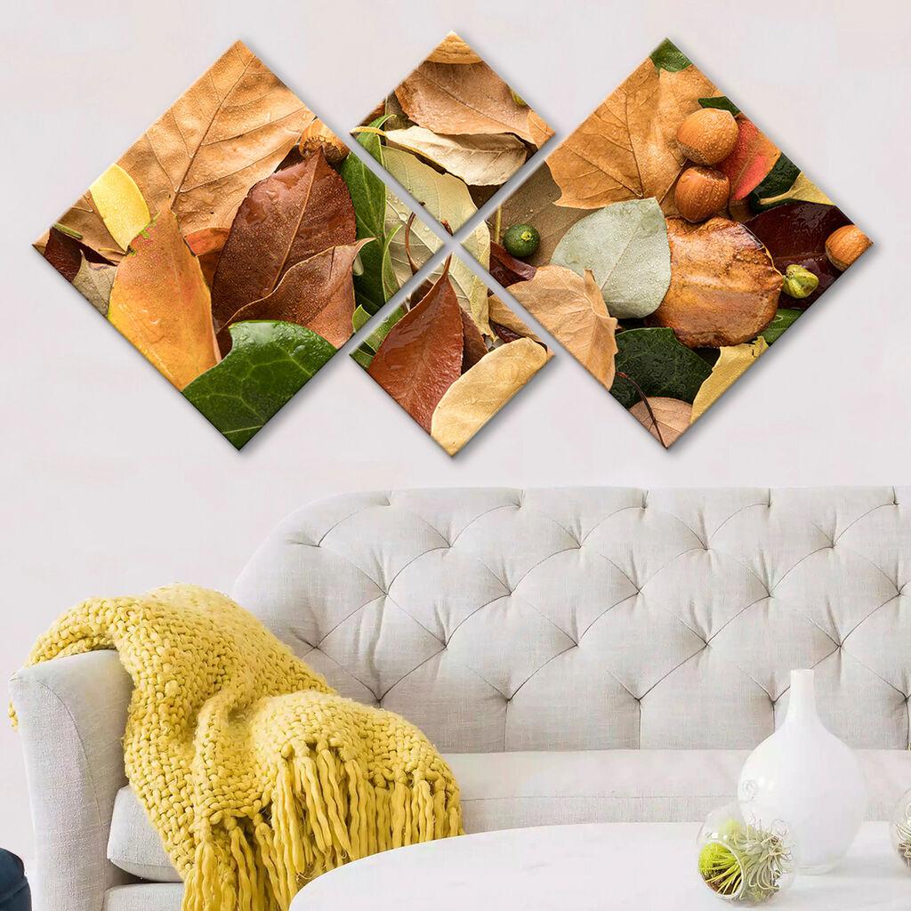 Wallity slika 4MDF11484562, 60x115 cm, 4 dijela