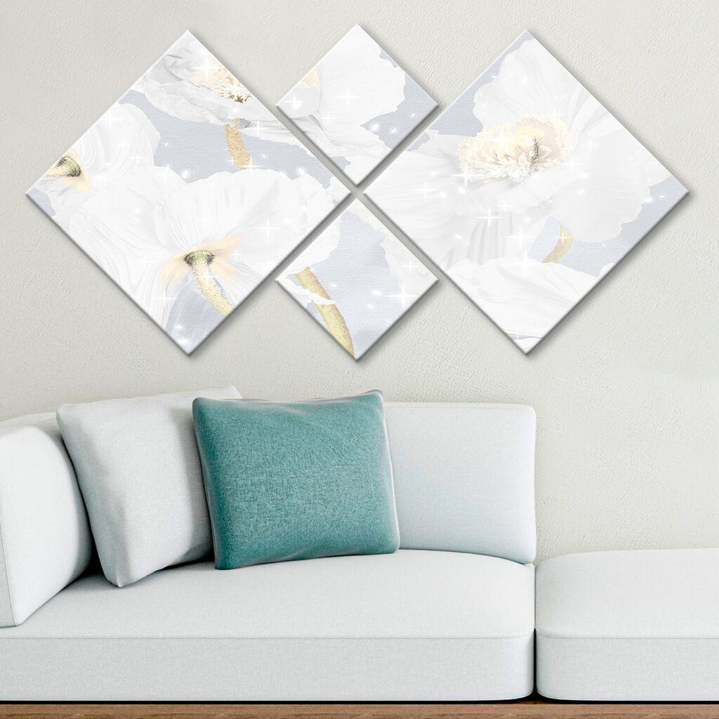 Wallity slika 4MDF4484, 60x115 cm, 4 dijela