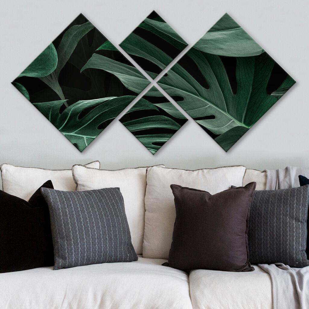 Wallity slika 4MDF2294538, 60x115 cm, 4 dijela