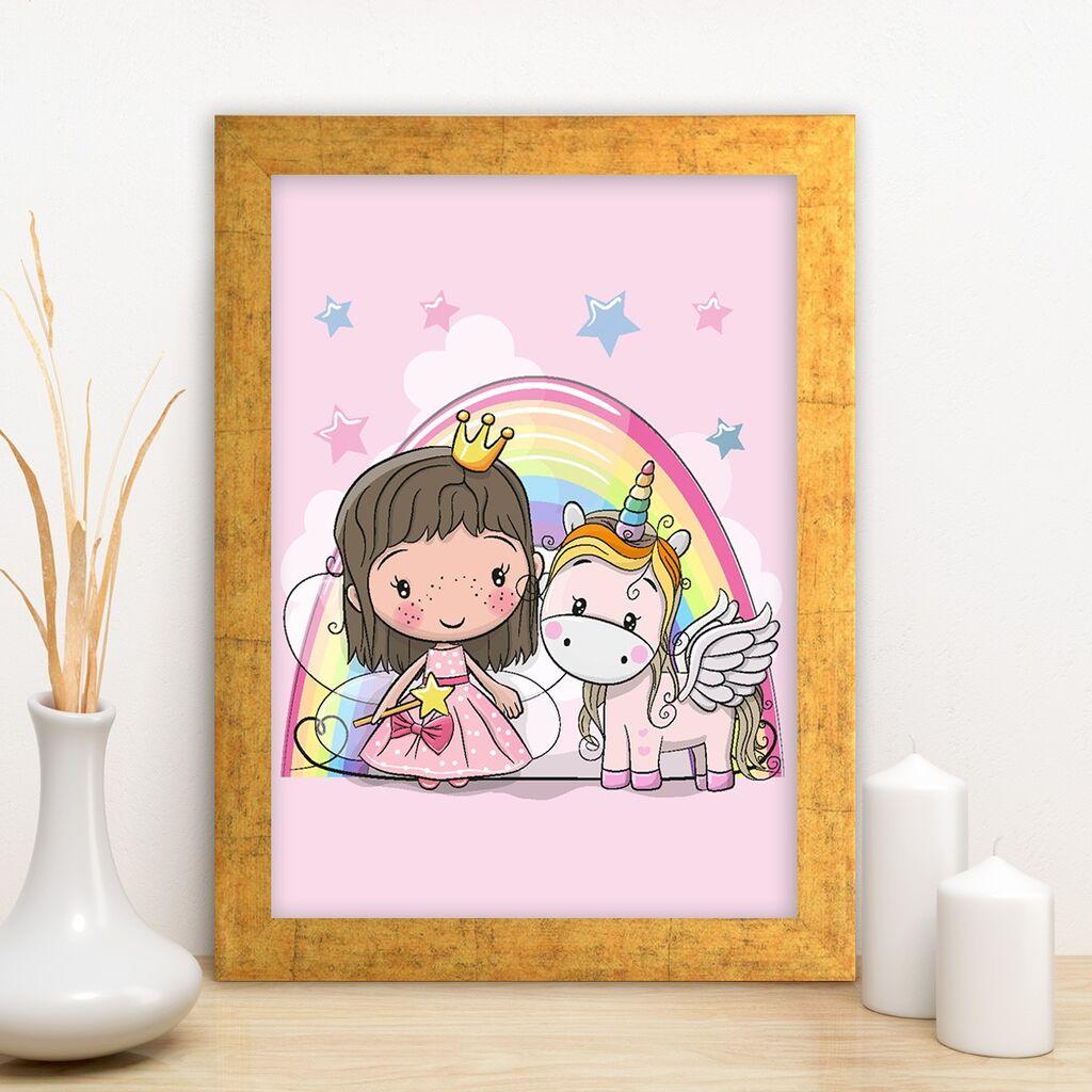 Uokvirena slika Wallity AC1044904081, 24x29 cm