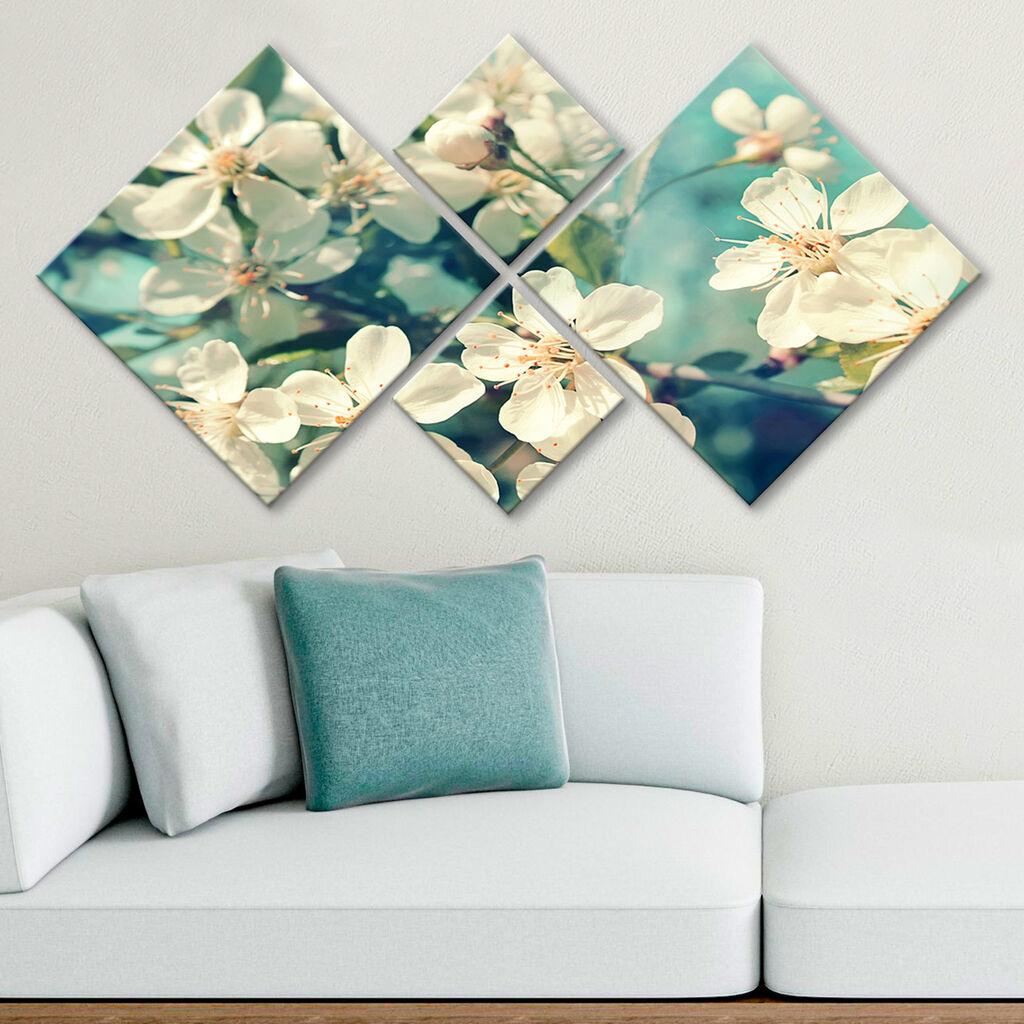 Wallity slika 4MDF6826958, 60x115 cm, 4 dijela