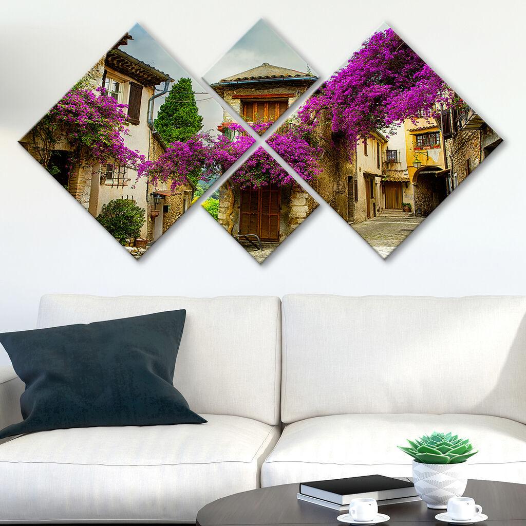 Wallity slika 4MDF145666070, 60x115 cm, 4 dijela