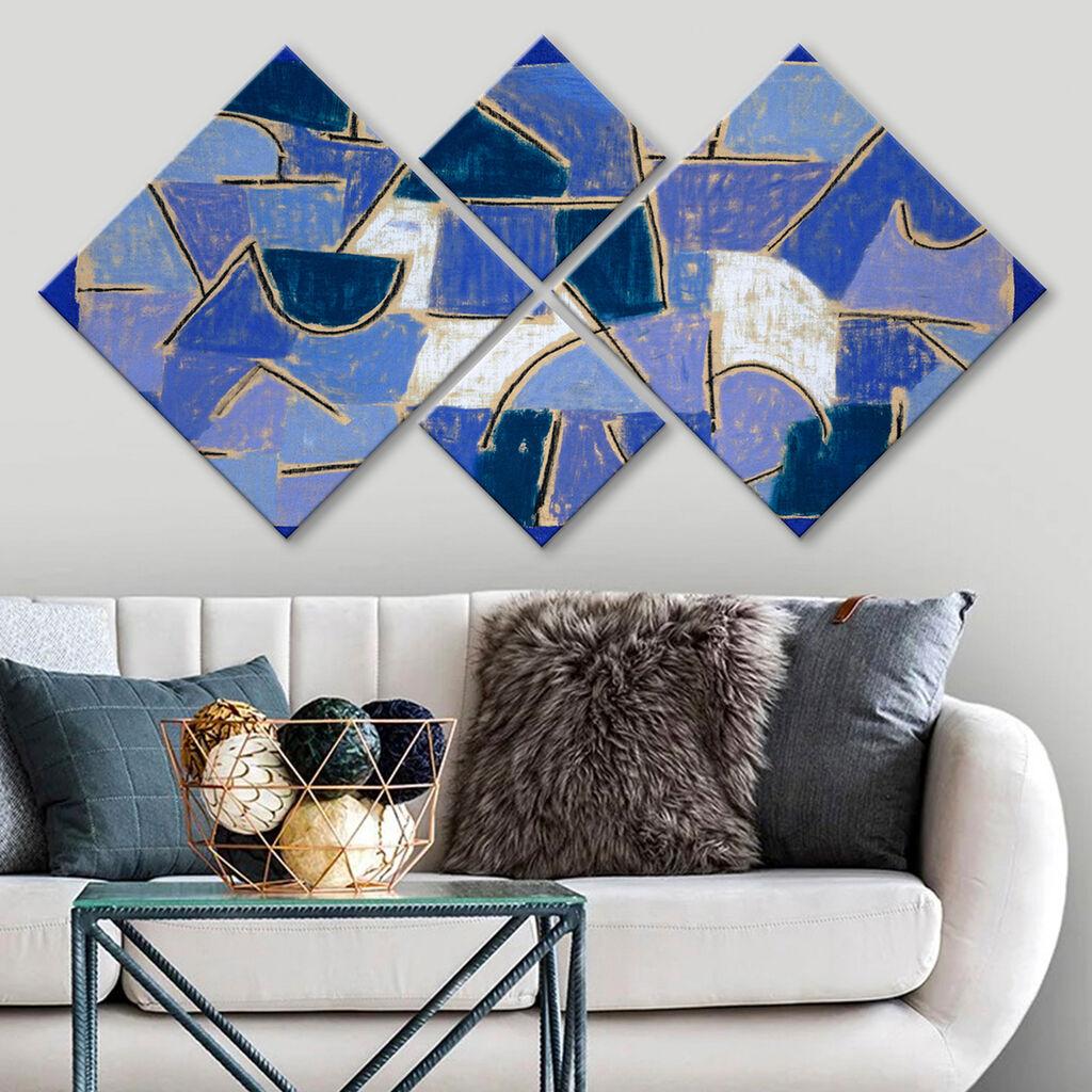 Wallity slika 4MDF3586212, 60x115 cm, 4 dijela