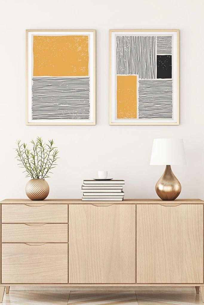 Wallity Uramljena slika Huhu130, 30x40 cm , 2 dijela