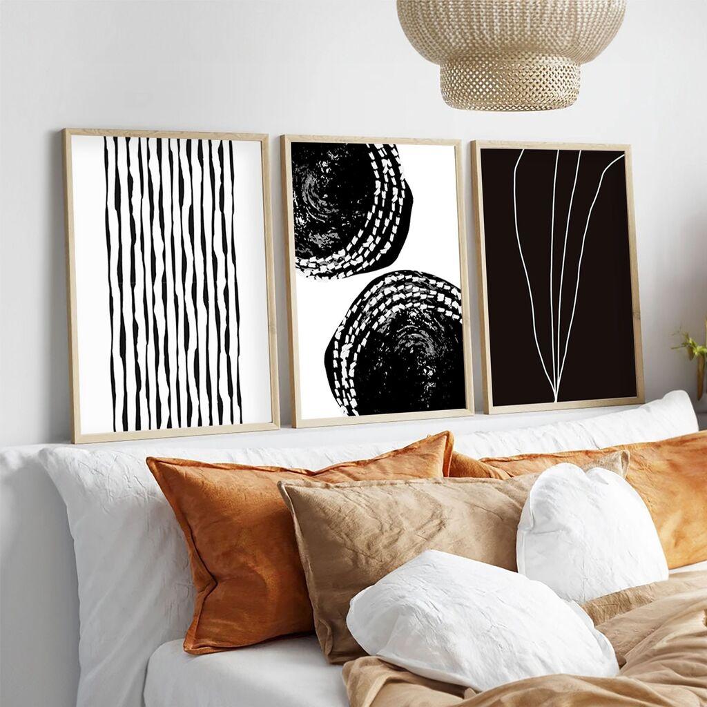 Wallity Uramljena slika Huhu240, 30x40 cm , 3 dijela