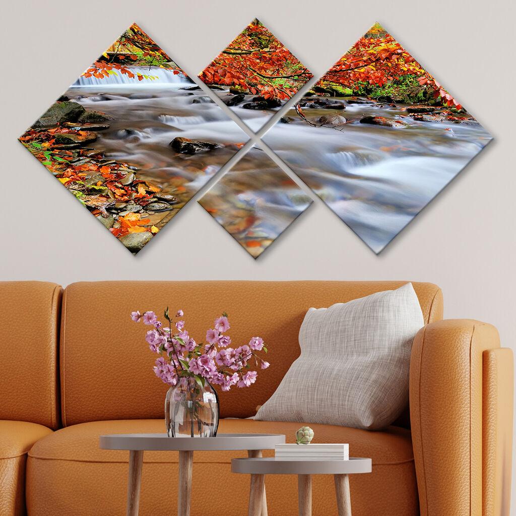 Wallity slika 4MDF85160390, 60x115 cm, 4 dijela