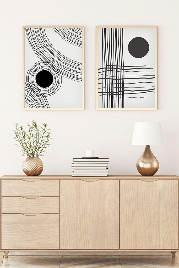 Uramljena slika Wallity Huhu59, 30x40 cm, 2 dijela