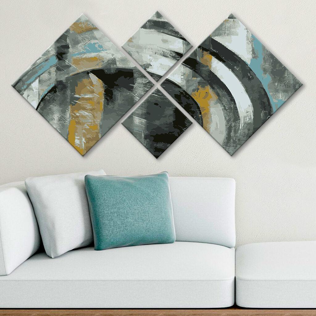 Wallity slika 4MDF201369428, 60x115 cm, 4 dijela