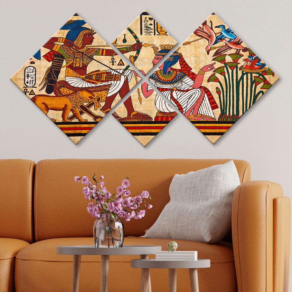 Wallity slika 4MDF9571430, 60x115 cm, 4 dijela