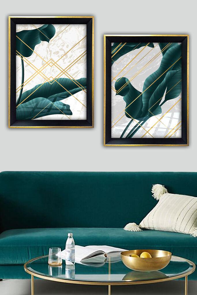 Wallity Uokvirena slika SAC7436502615627, 35x45 cm, 2 dijela