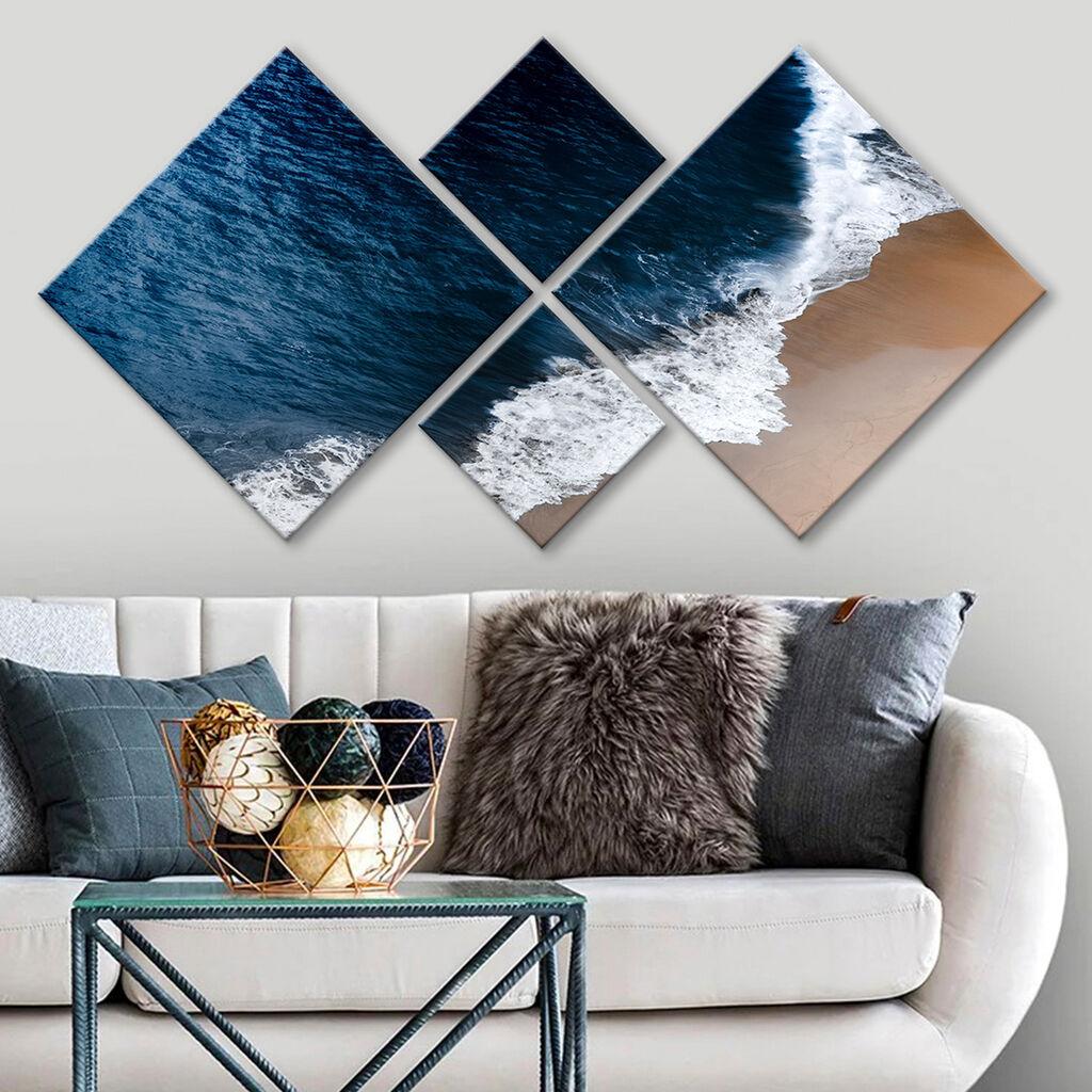 Wallity slika 4MDF428340, 60x115 cm, 4 dijela