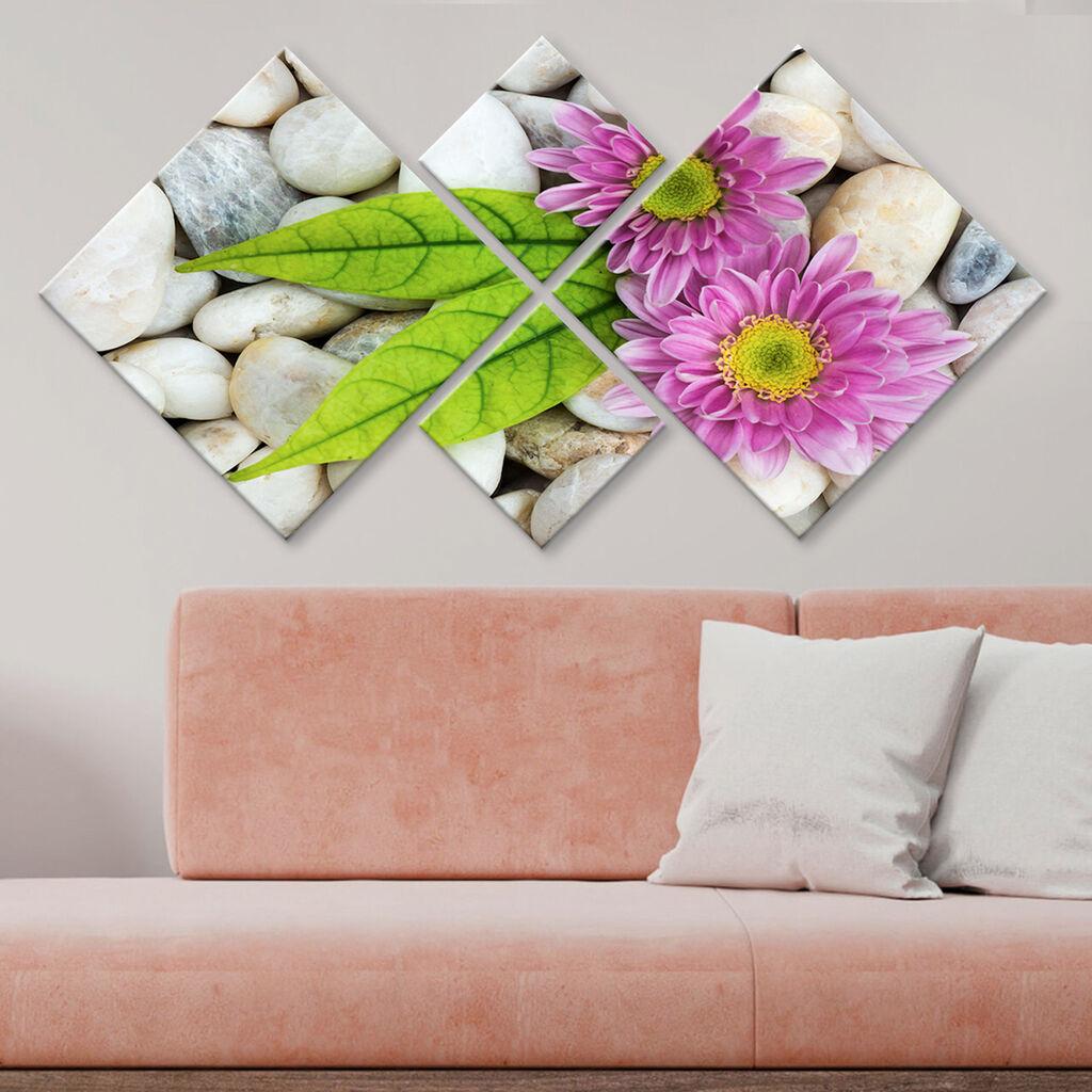 Wallity slika 4MDF82417204, 60x115 cm, 4 dijela