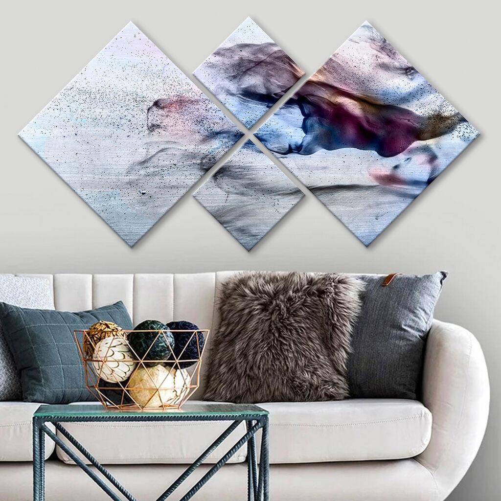 Wallity slika 4MDF577539, 60x115 cm, 4 dijela