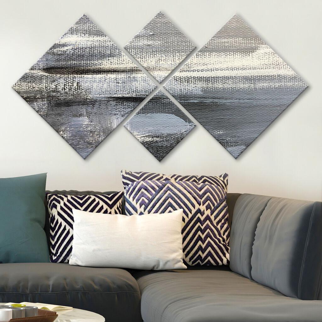 Wallity slika 4MDF1167631093, 60x115 cm, 4 dijela