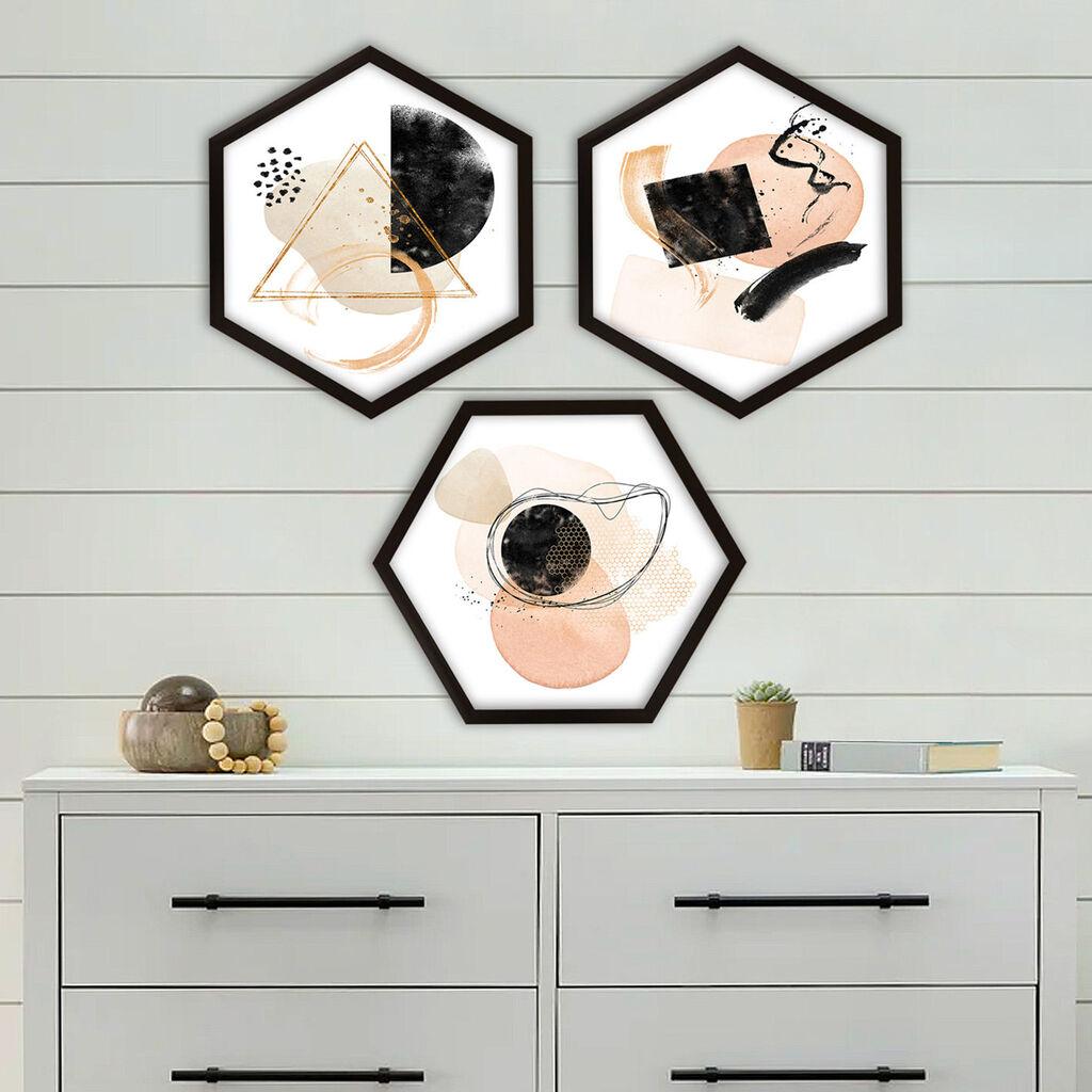 Wallity Uokvirena slika 6GEN17765, 35x35 cm, 3 dijela