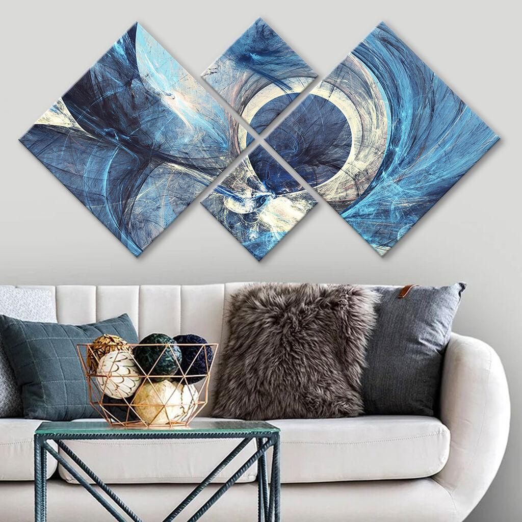 Wallity slika 4MDF586492415, 60x115 cm, 4 dijela