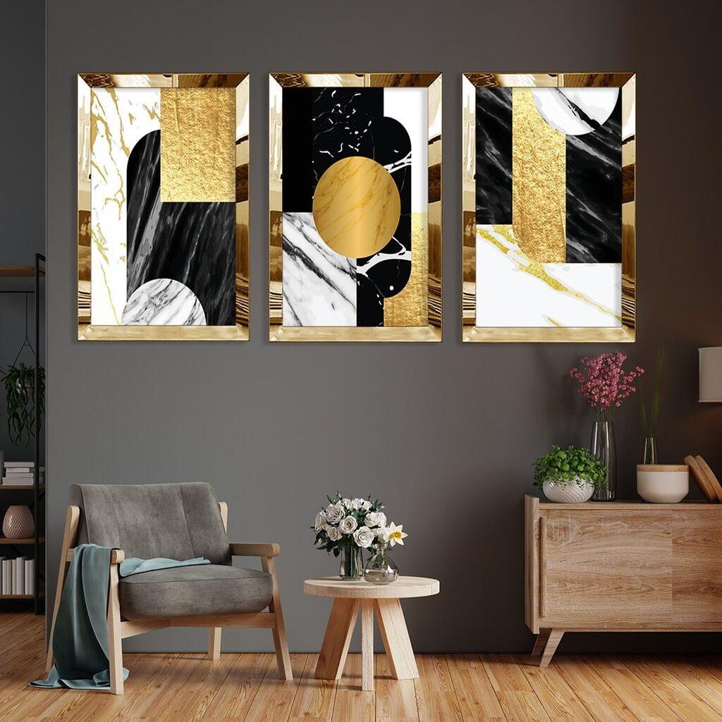 Wallity Slika Huhu393, 50x70 cm, 3 dijela