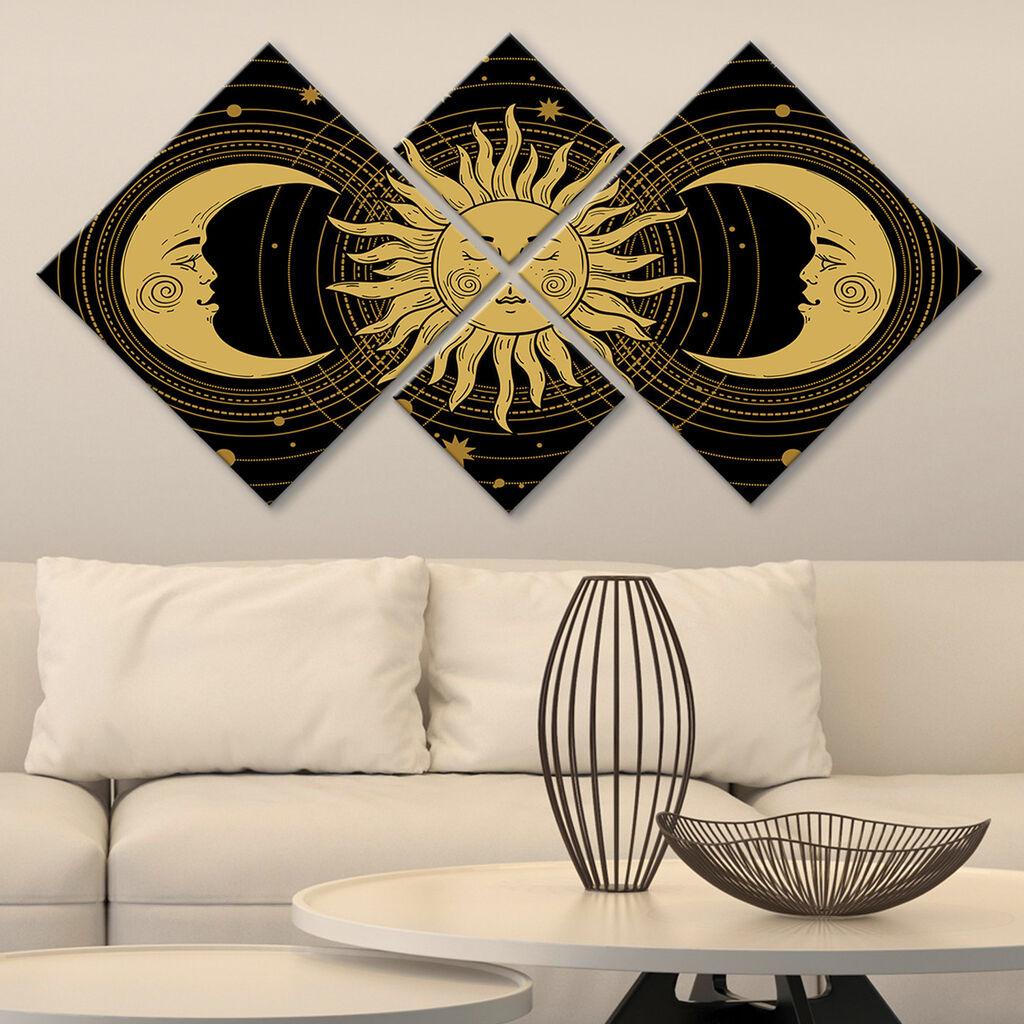 Wallity slika 4MDF218423769662, 60x115 cm, 4 dijela