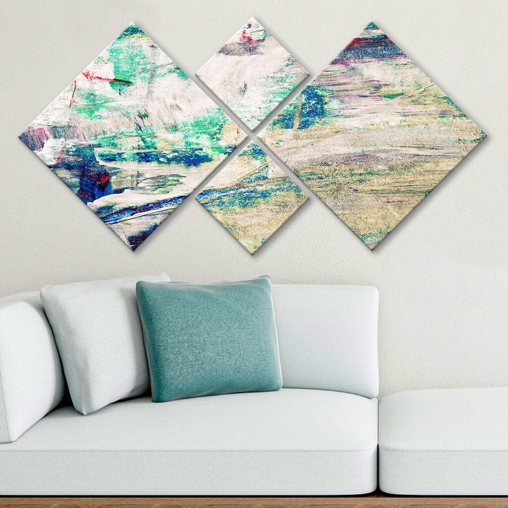 Wallity slika 4MDF45733497, 60x115 cm, 4 dijela