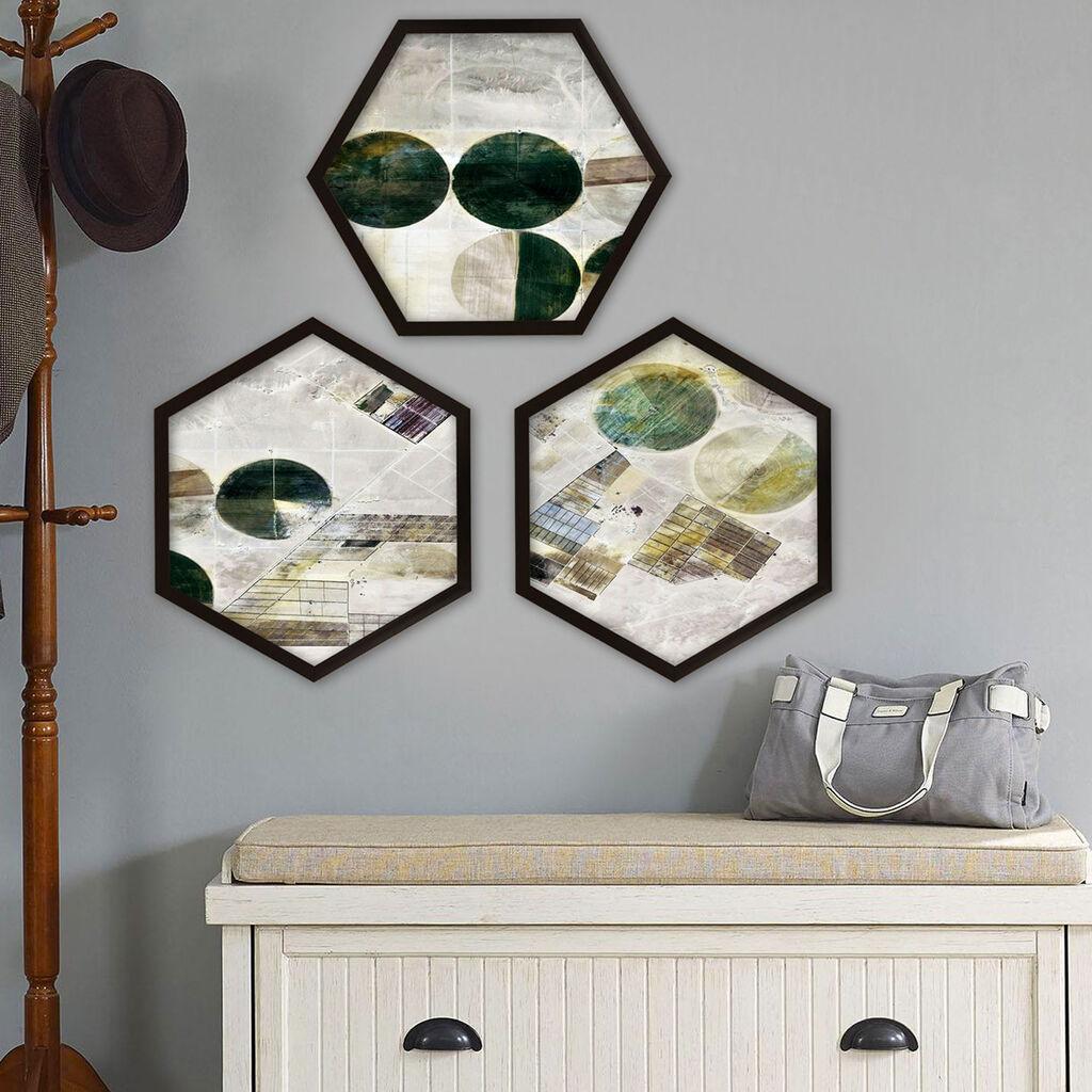 Wallity Uokvirena slika 6GEN1094013692, 35x35 cm, 3 dijela