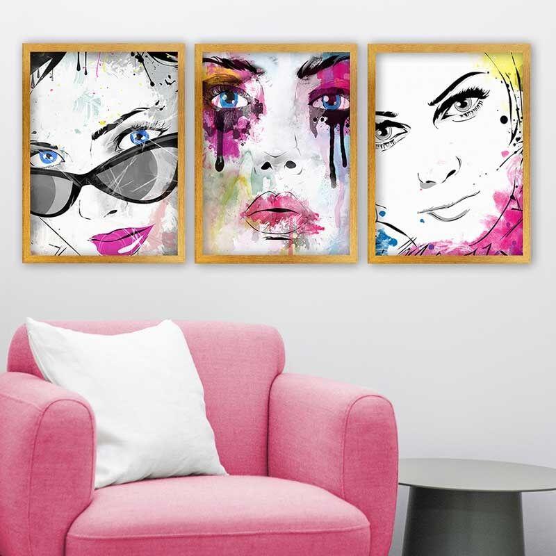 Wallity Uramljena slika 3AC_3848730_5575, 55x75 cm , 3 dijela