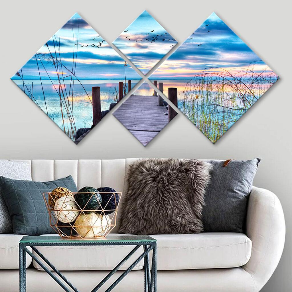 Wallity slika 4MDF1222468504, 60x115 cm, 4 dijela