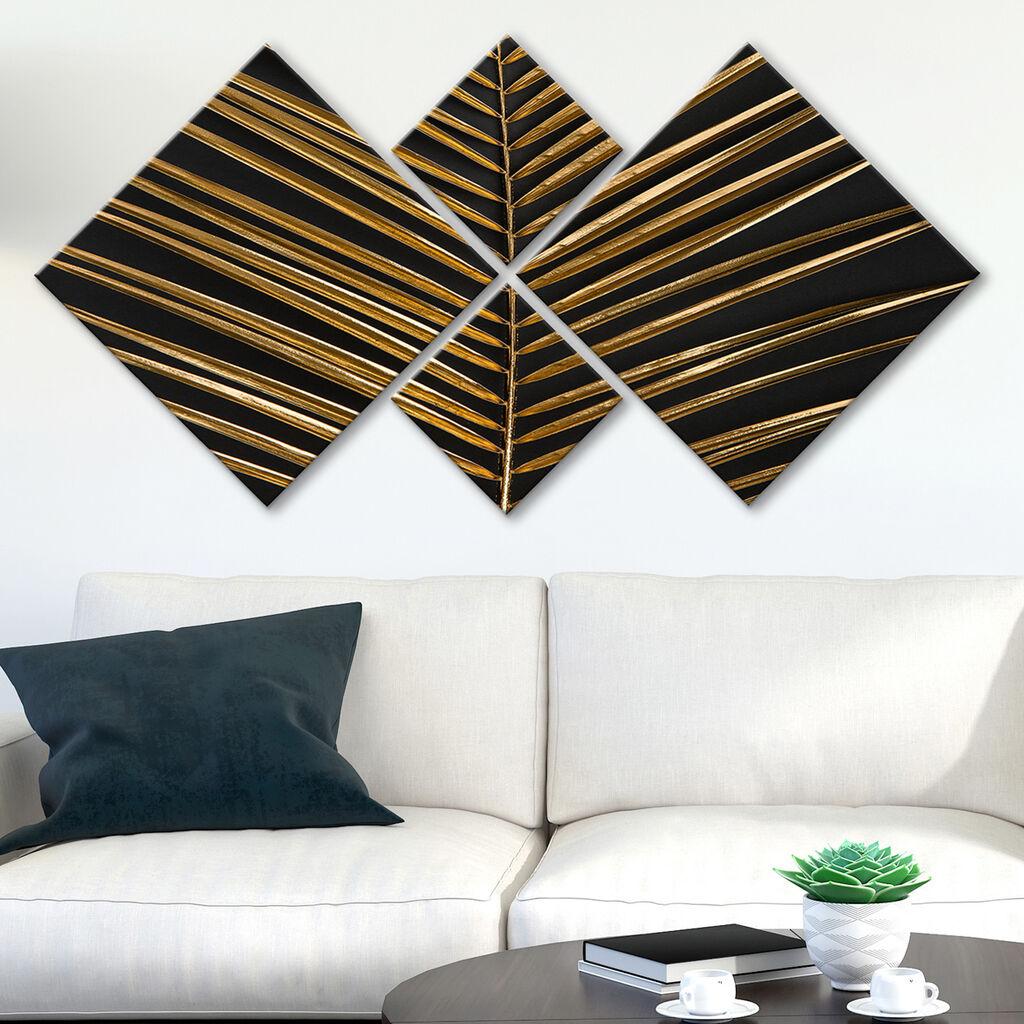 Wallity slika 4MDF1363417871, 60x115 cm, 4 dijela