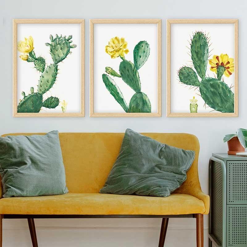 Uokvirena slika Wallity 3NTC_12348777_5575, 55x75 cm, 3 dijela