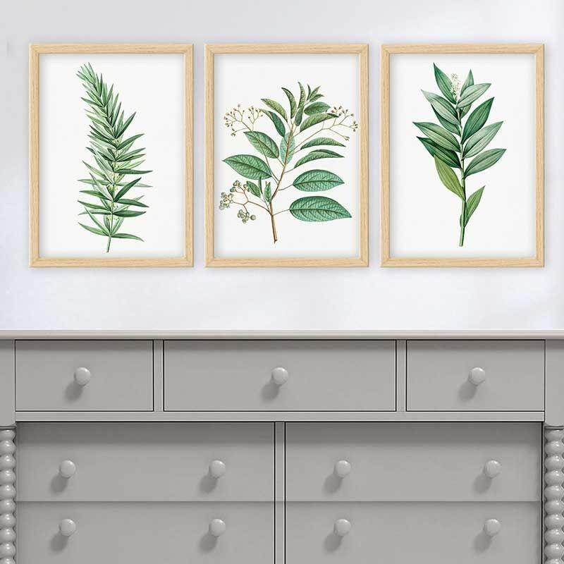Wallity Uokvirena slika 3NTC_501923_5575, 55x75 cm, 3 dijela
