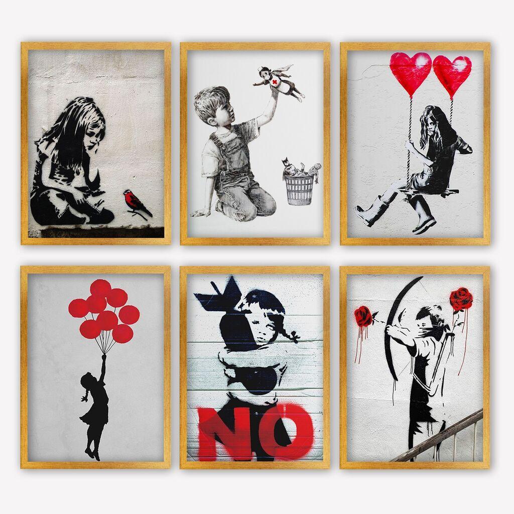 Wallity Uokvirena slika 6AC9628_3545, 35x45 cm, 6 dijelova