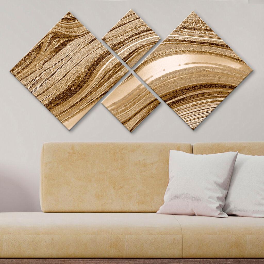 Wallity slika 4MDF596699, 60x115 cm, 4 dijela
