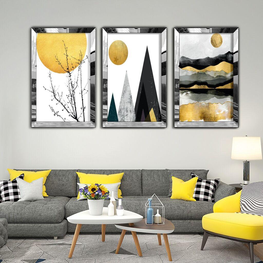 Zidna slika Huhu401, 50x70 cm, 3 dijela