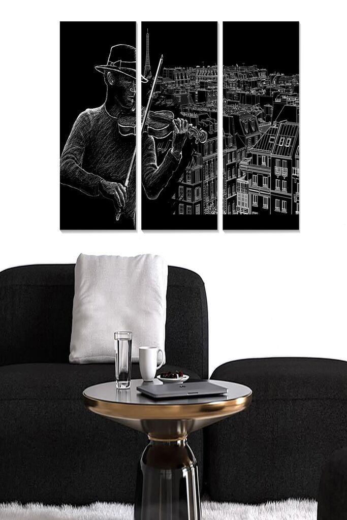 Wallity slika MDF107136788, 70x50 cm, 3 dijela