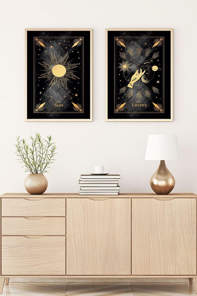 Uramljena slika Wallity Huhu178, 50x70 cm, 2 dijela