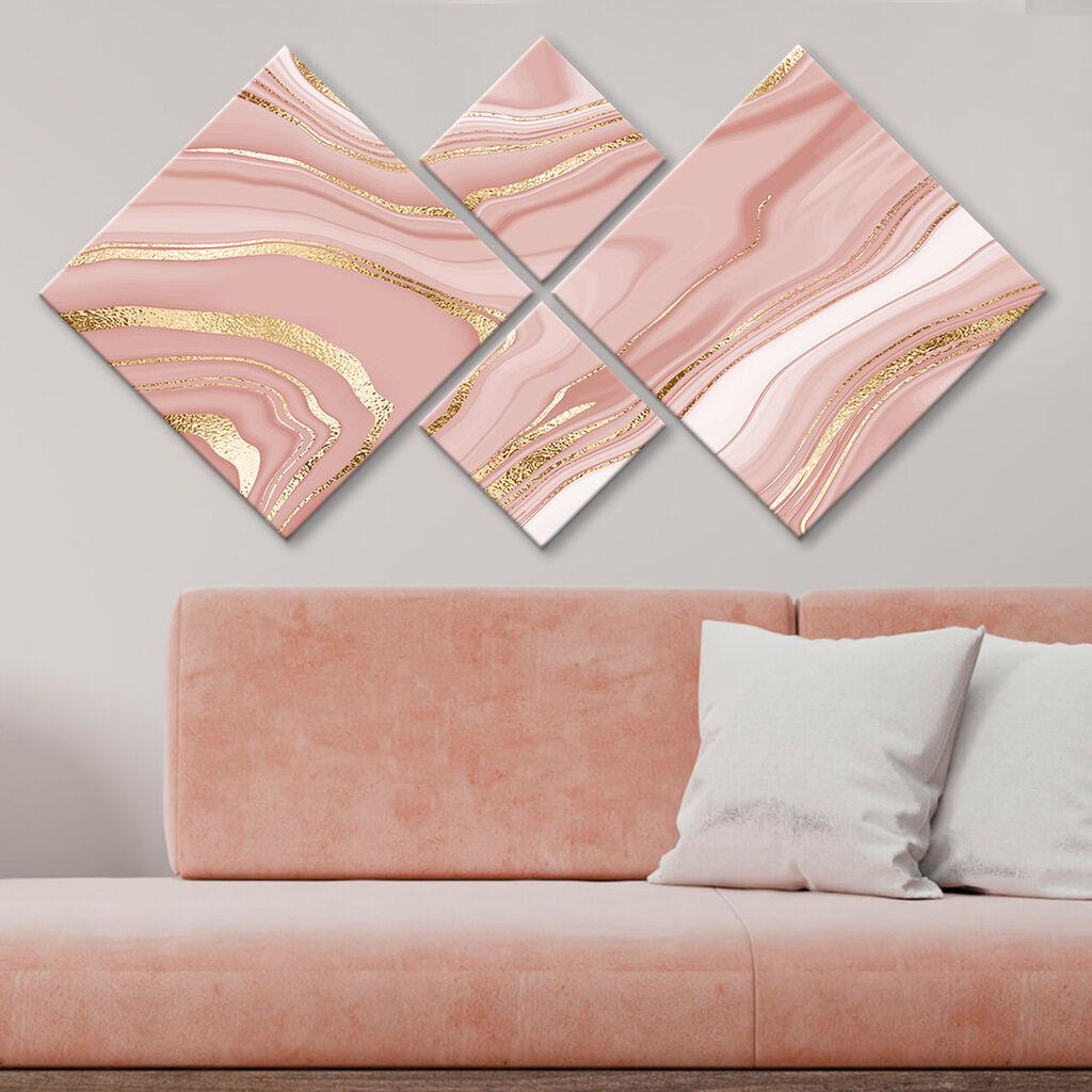 Wallity slika 4MDF1767810080, 60x115 cm, 4 dijela