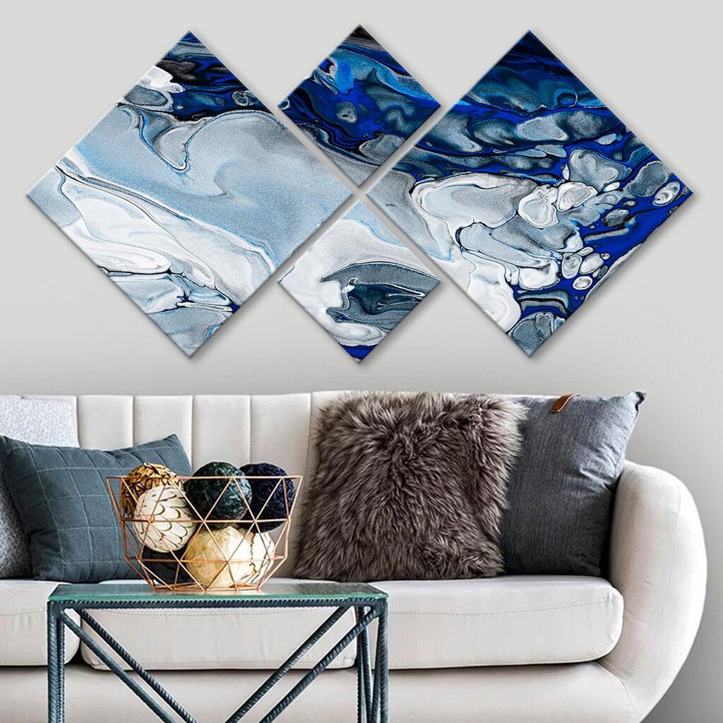 Wallity slika 4MDF3112972, 60x115 cm, 4 dijela