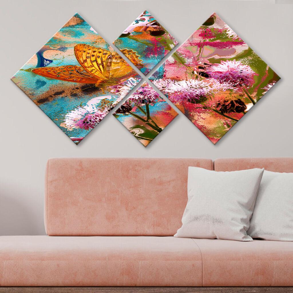 Wallity slika 4MDF206635840, 60x115 cm, 4 dijela