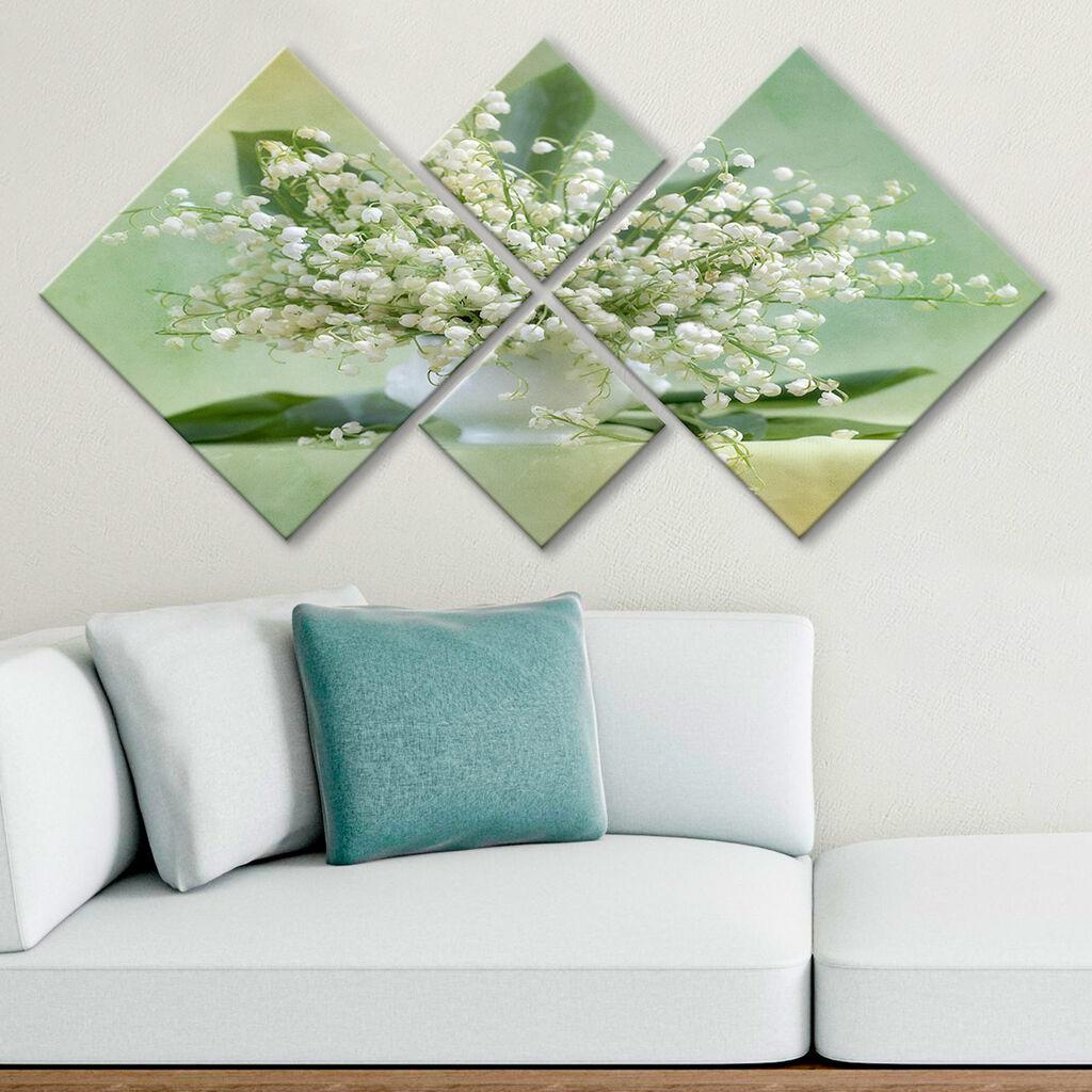 Wallity slika 4MDF150672575, 60x115 cm, 4 dijela