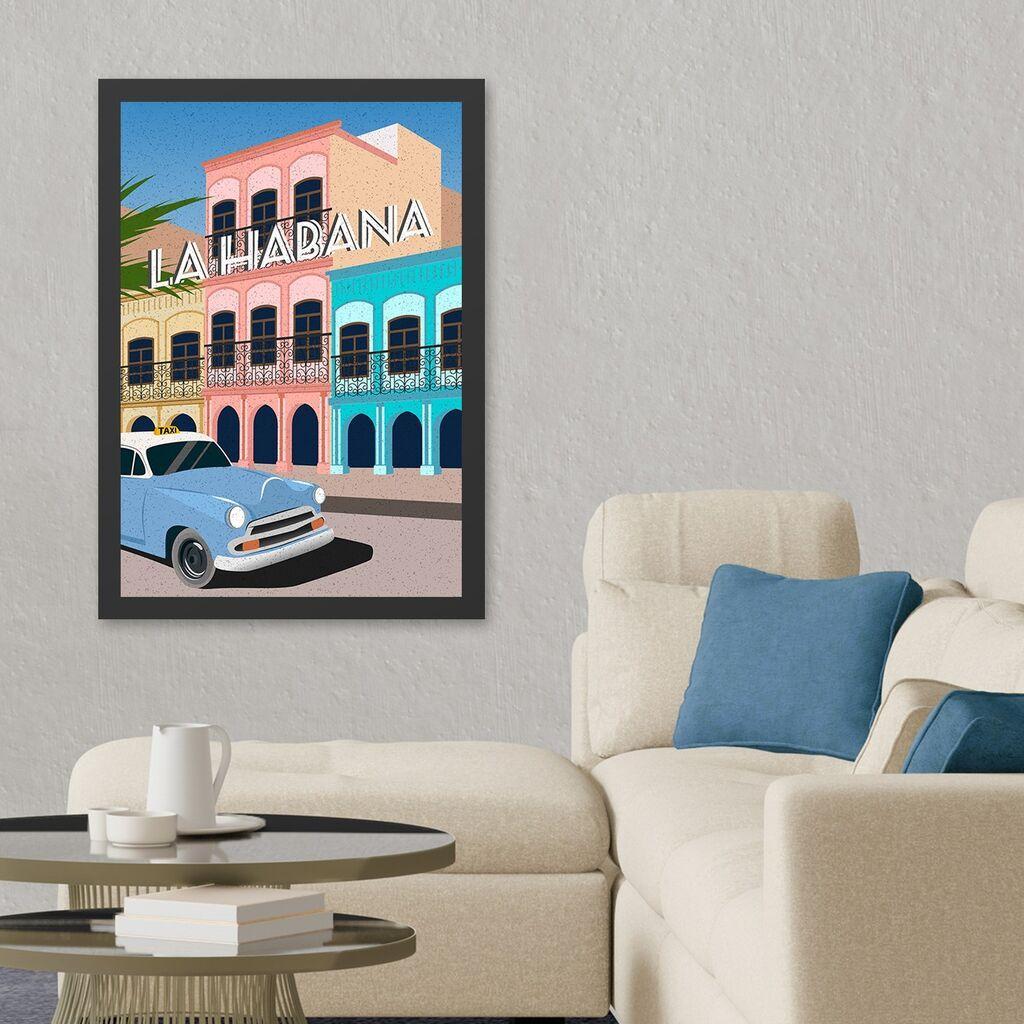 Uramljena slika Lahabana, Wallity, 35x45 cm