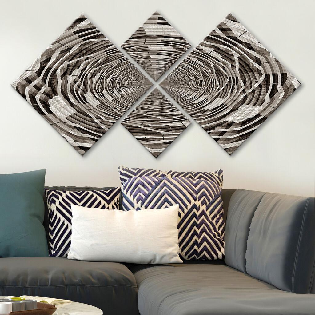 Wallity slika 4MDF116480806, 60x115 cm, 4 dijela