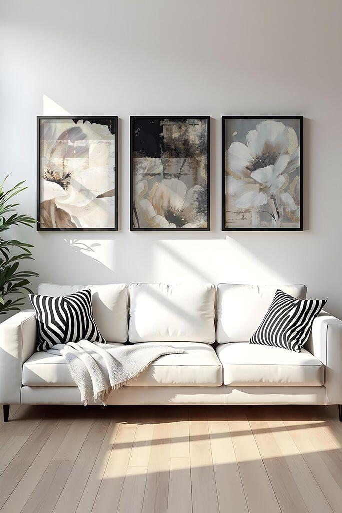 Wallity Uokvirena slika Huhu480S, 20x30 cm, 3 dijela