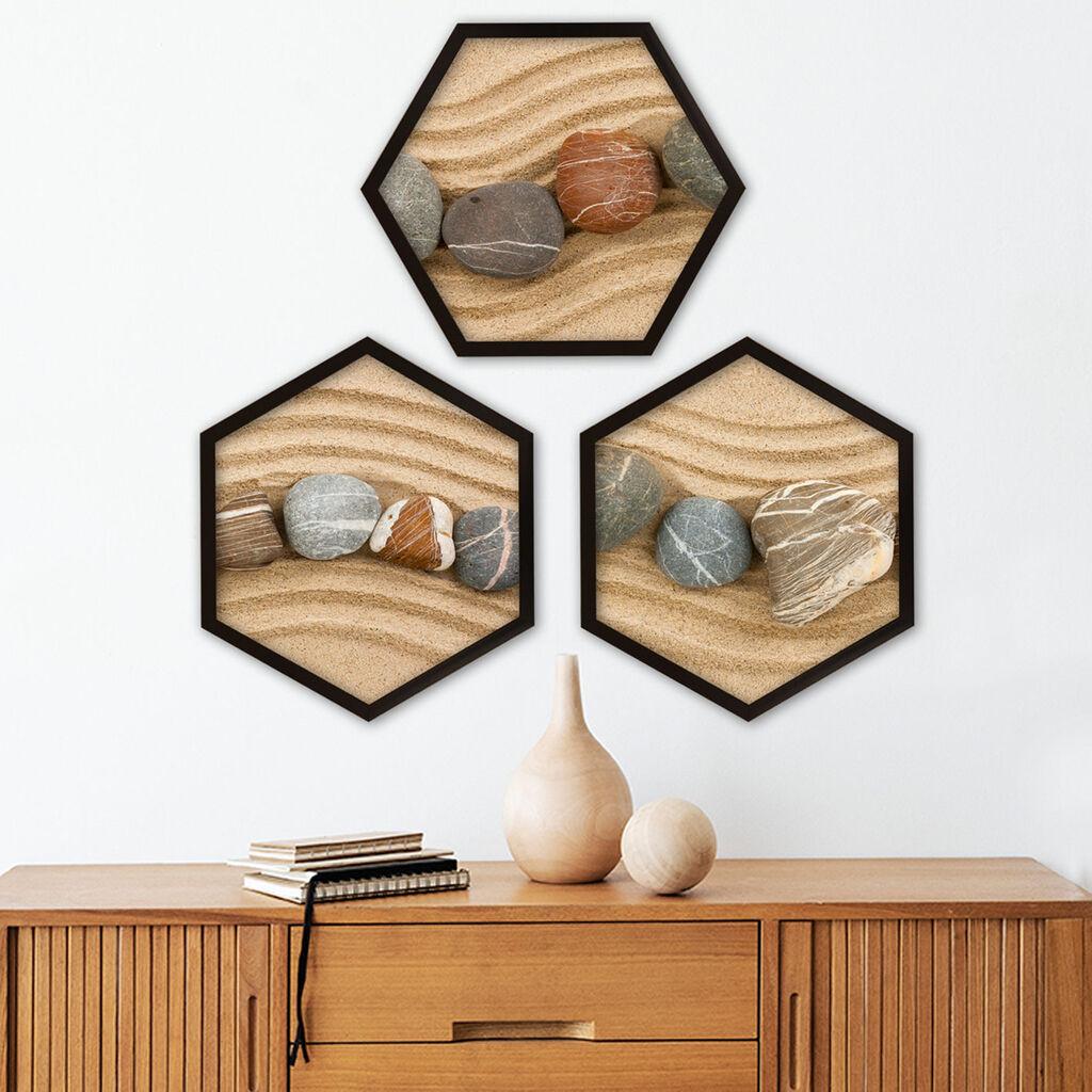 Wallity Uokvirena slika 6GEN150269, 35x35 cm, 3 dijela