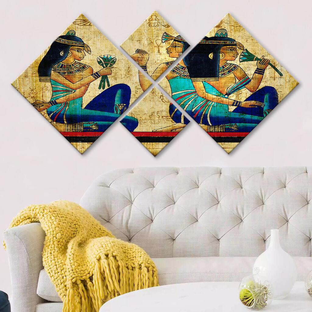 Wallity slika 4MDF12798755, 60x115 cm, 4 dijela