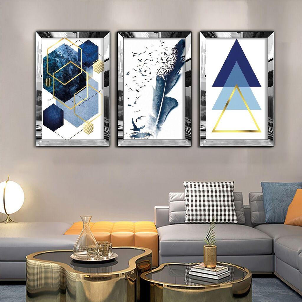 Zidna slika Huhu410, 30x40 cm, 3 dijela