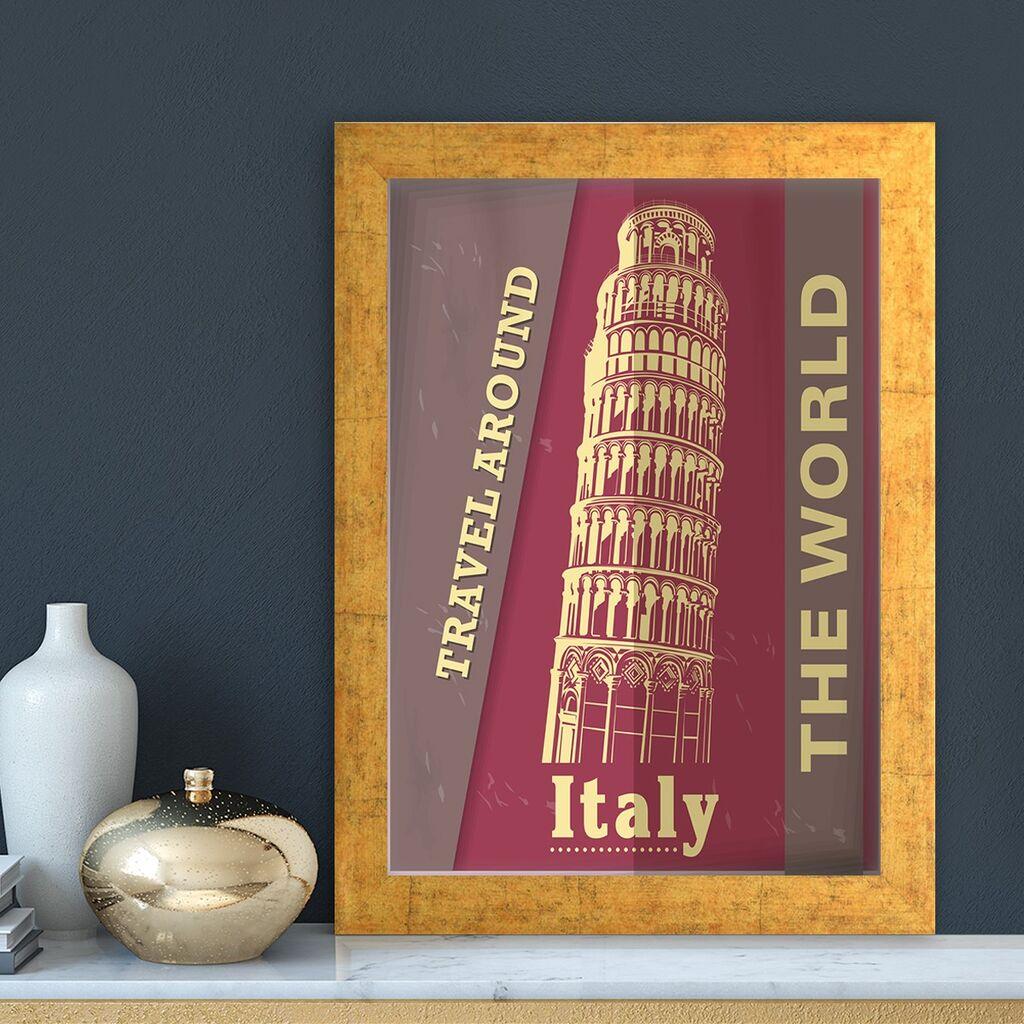 Uokvirena slika Wallity AC1913995673, 24x29 cm